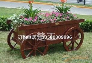 实木花车 打造自然与艺术的园林景观佳品